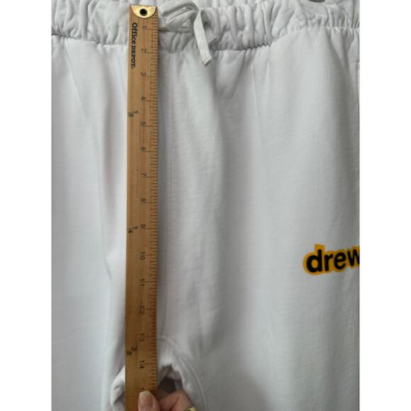 NWT Drew House Secret Sweatpant White Men’s XL Drawstring Elastic Hem - Picture 11 of 12